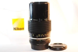 Nikon Nikkor 200mm F/4 AI PRIME tele lens for FA FM2n F3 HP FE FG F2000 F2A DF - Picture 1 of 6
