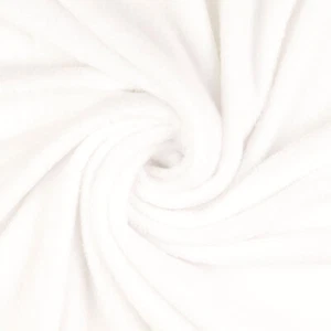 WELLNESS Fleece Stoff Decke Bademantel kuschelweich plüschig WEIß EUR 9,98/m - Bild 1 von 2
