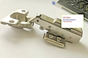 Bisagras de cocina de cierre suave placa de puerta gabinete 35 mm vendedor del Reino Unido - Imagen 1 de 2