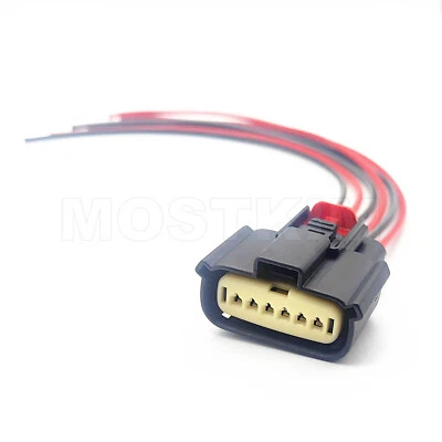 Conector de luz antiniebla LED de 6 pines coleta apto para Ford Mustang 2018-2023 Foto 1 de 4