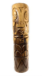 48" GRANDE statua esterna Trader Vic's Tiki giardino totem decorazione piscina hawaiana - Foto 1 di 2