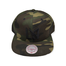 Mitchell & Ness LAFC LA Football Club Gold Outline Camo Adjustable Snapback Hat