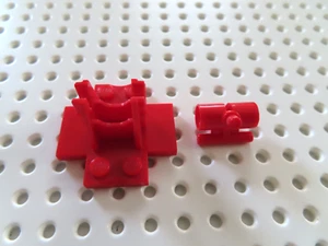 Lego 1 x Sport Socker Goalie Halter 2 Teile 41733 + x383 rot 3420 3425 3421 - Bild 1 von 1