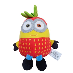 Minions Strawberry Bob Plush Minion cca 20cm Stuffed Toy - Picture 1 of 10