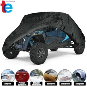 For Polaris RZR XP 4 Turbo S New Double Row Seat Utility Vehicle Cover SXS USA - Picture 1 of 9