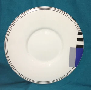 MIkasa High Spirits Saucer Abstracts Geometric Mid Century Designed - Picture 1 of 5