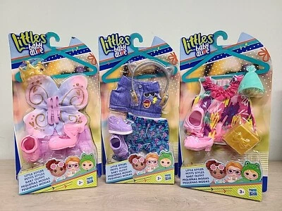 3 X Baby Alive Littles Styles Outfits Ballet Birthday, Bounce to the Beat BUNDLE - Image 1 of 4