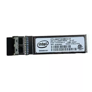 INTEL E10GSFPSR FTLX8571D3BCV-IT SFP+ SR 10G E65689-001 For X710 X520 - Picture 1 of 3
