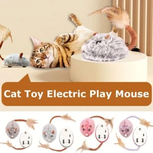 Smart Cat Toy Electric Mouse Interactive Toy Self-Playing Kitten Toy USB Nice - Picture 1 of 20