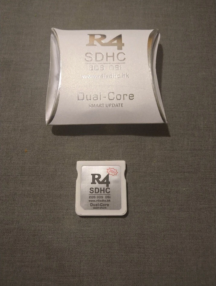 R4 SDHC Dual-Core for DS/3DS w/ Micro SD to USB Adapter - Image 1 of 1