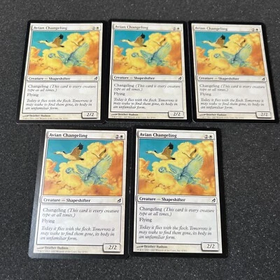 Avian Changeling Magic The Gathering Mtg Lorwyn Card 5 - Image 1 of 4