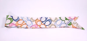Vintage Authentic Coach Multicolor Scarve Pony 98137 - Picture 1 of 5
