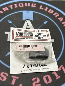 Vortech Spinners. Prop Adapter Nut, Long. L710-9710. 7 X 1mm - Picture 1 of 1