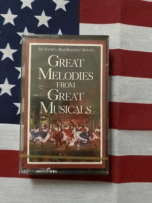 Reader's Digest Great Melodies From Great Musicals Audio Cassette - 1999 - New - Image 1 of 4