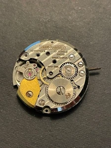 PARTS REPAIR Girard Perregaux 091-794 Watch Movement 091 17j Swiss Wrist Vtg - Picture 1 of 4
