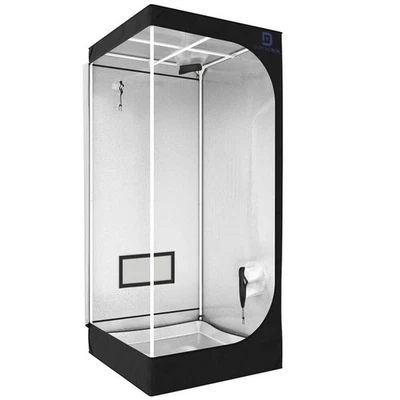 Growzelt | DiamondBox Silver Line SL80 | 80x80x180cm - Bild 1 von 2