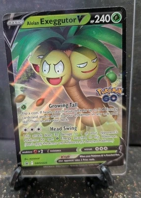 Alolan Exeggutor V SWSH225 SWSH: Sword & Shield Promo Cards Holo - Image 1 of 2