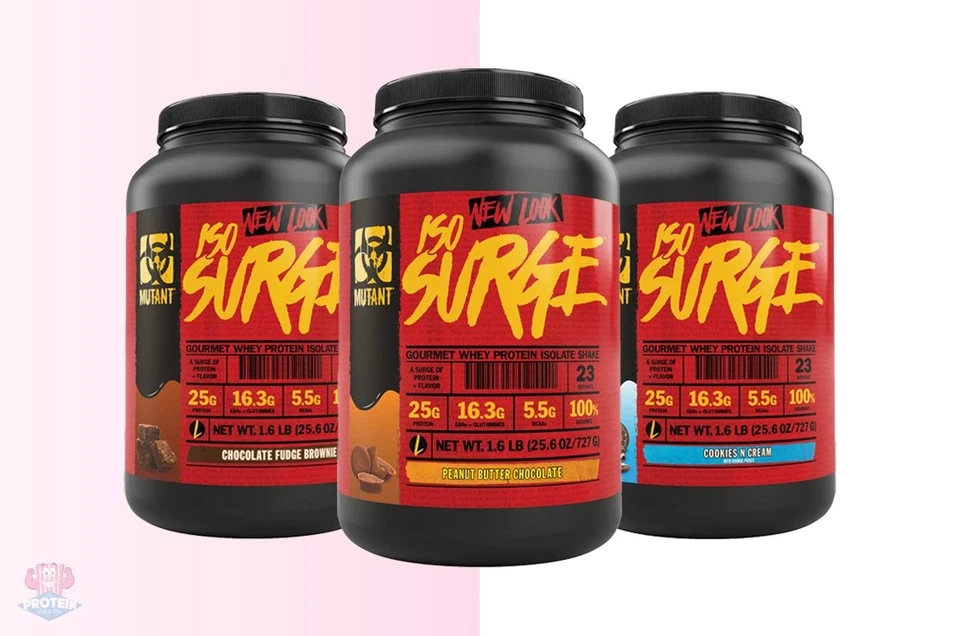 MUTANT ISO SURGE Gourmet Whey Protein Isolate & Hydrolysate Shake 1.6 lbs Muscle - Image 1 of 1