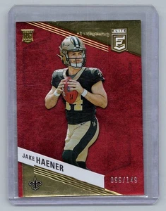 2023 Donruss Elite #145 Jake Haener Maroon #/149 - Picture 1 of 2