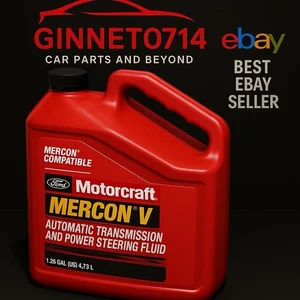 Motorcraft MERCON V 5 Quart Automatic Transmission Fluid for Ford Vehicles - Picture 1 of 3