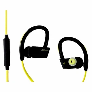Jabra Sport Pace Wireless Bluetooth Earbuds with Microphone - Black and Yellow - Picture 1 of 4
