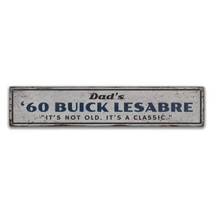Buick Lesabre Vintage Distressed Sign, Personalized Wood Sign - Picture 1 of 2