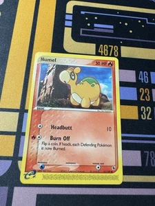 2003 POKEMON EX RUBY & SAPPHIRE NUMEL 61/109 COMMON - Picture 1 of 2