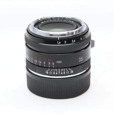 Voigtlander NOKTON Vintage Line 35mm F/1.5 ASPH. TypeII VM Black #342 - Image 1 of 4