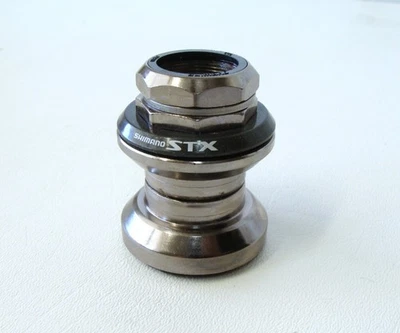 ~ Vintage Shimano STX 1” Threaded Headset Cartridge Bearing Smoke Finish - VGC ~ - Image 1 of 4