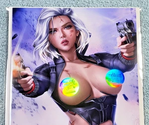Aftermath Assassin #1 Waifu Chronicles Logan Cure LTD 40 variante virgen ¡CGC IT! - Imagen 1 de 2