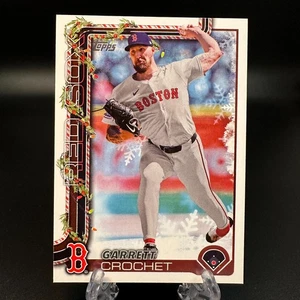 2025 Topps Holiday Garrett Crochet #H22 Boston Red Sox - Picture 1 of 2