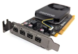 HP NVIDIA Quadro P1000 4GB GDDR5 PCIe 4x miniDP Video Graphics Card 919987-001 - Picture 1 of 16