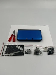 Gehäusehülle für 2015 Nintendo 3DS XL Ersatzsystem Bildschirmwerkzeuge blau - Bild 1 von 3