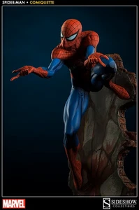 #200265 Spider-Man Comiquette Scott Campbell Sideshow NEW SEALED - Picture 1 of 7
