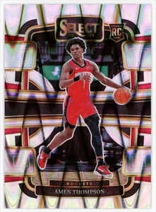 2023 Panini Select Tectonic Tectonic 96 Amen Thompson RC - Picture 1 of 2