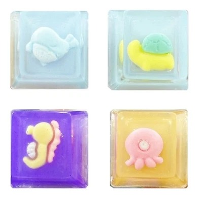 Cute Animal Pattern Keycap Translucent Resin Keycap for Mechanical Keyboards - Image 1 of 4