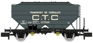 NW314 REE MODELES Getreidewagen RICHARD " CTC-COTRAM " der SNCF - Bild 1 von 1