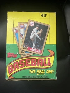 1987 Topps baseball wax box 36 factory sealed packs - Picture 1 of 2