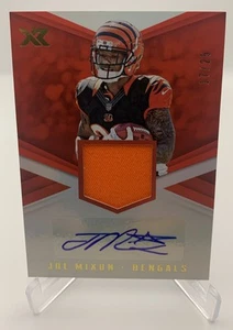 2017 Panini XR Rookie Swatch Autographs Joe Mixon /25 Bengals Texans - Picture 1 of 3