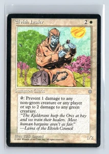(2x) ELVISH HEALER – MTG Magic the Gathering Card – Ice Age – Common - Picture 1 of 6