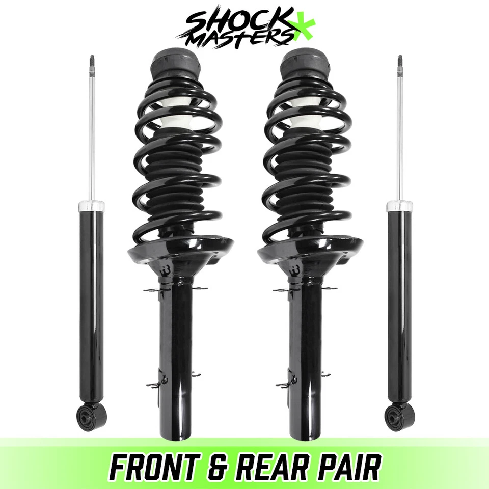 Front Complete Struts w/ Springs Rear shocks for 1998-2010 Volkswagen Beetle - Image 1 of 1