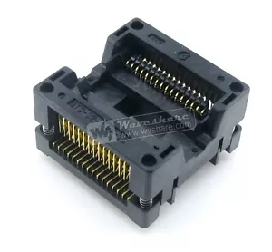 OTS-32-1.27-16 IC Test Burn-in Socket for SOP32 SO32 SOIC32 Package 1.27mm Pitch - Picture 1 of 4