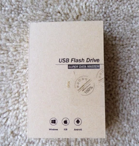 Obtienes 2 unidades flash USB Super Data Master de 1 TB (2 TB en total) con llavero; bS - Imagen 1 de 10