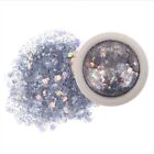 8 Colors Nail Art Glitter for Sequins Metallic Flakes Nail D