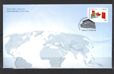 CANADA, FDC, SCOTT 2331, w/SINGLE STAMP, "CANADIAN DIPLOMACY" Cover