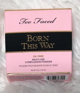 Too Faced Born This Way Oil Free Multi-Use Complexion Powder .35 oz / 10 g NIB - Picture 1 of 3