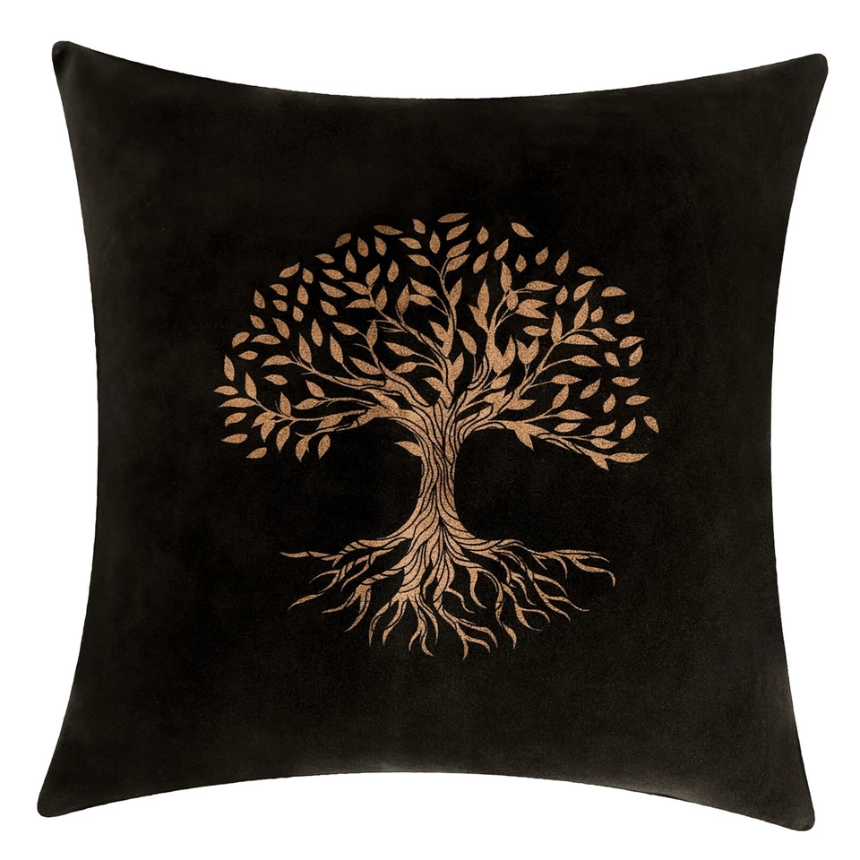 Наволочка чехол замши кожаный плед подушка чехол воловья кожа диван офис - Изображение 1 из 4