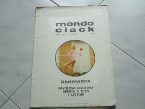 MONDO CIACK - N°1 1971 - DANIMARCA - RIVISTA DI NUDO FEMMINILE - PAGINE STACCATE - Imagen 1 de 5