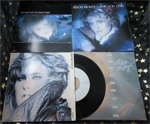 ALISON MOYET * 4 TOP Singles ua. ORDINARY GIRL (weißes Label ohne Druck) - Picture 1 of 2