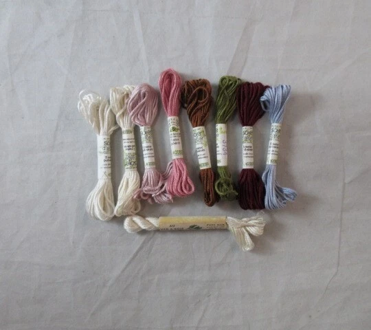 Access Commodities Au Ver A Soie  5 Meter  Pure Silk  Lot of  9  NEW     A162 - Image 1 of 1